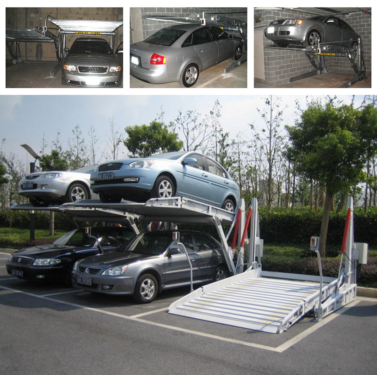 机械车位俯仰式简易升降机械停车设备产品图片.jpg