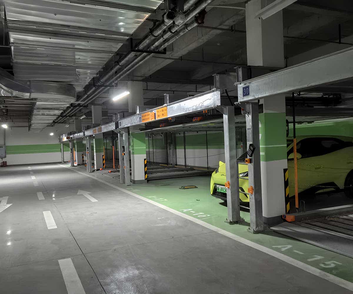 两层机械立体停车设备标准选择与安装要点